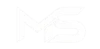 White minimalist “MS” monogram logo featuring bold, geometric lettering on a solid black background, with a clean, modern, high-contrast design.